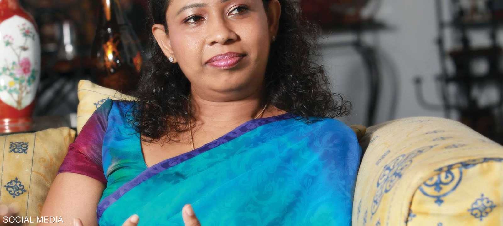 وزيرة الصحة في سريلانكا بافيثرا وانياراتشي