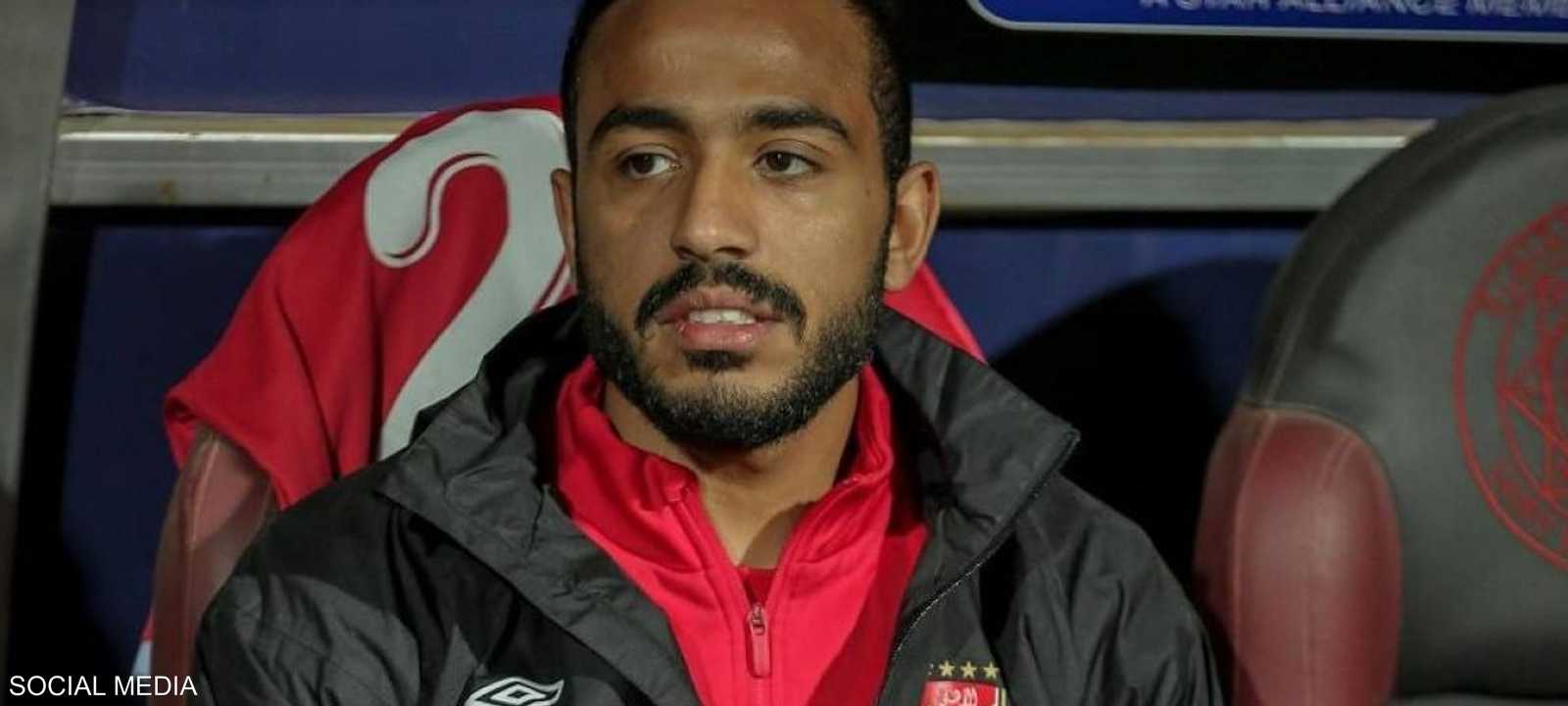 لاعب الأهلي محمود كهربا