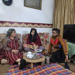 جانب من تصوير المسلسل