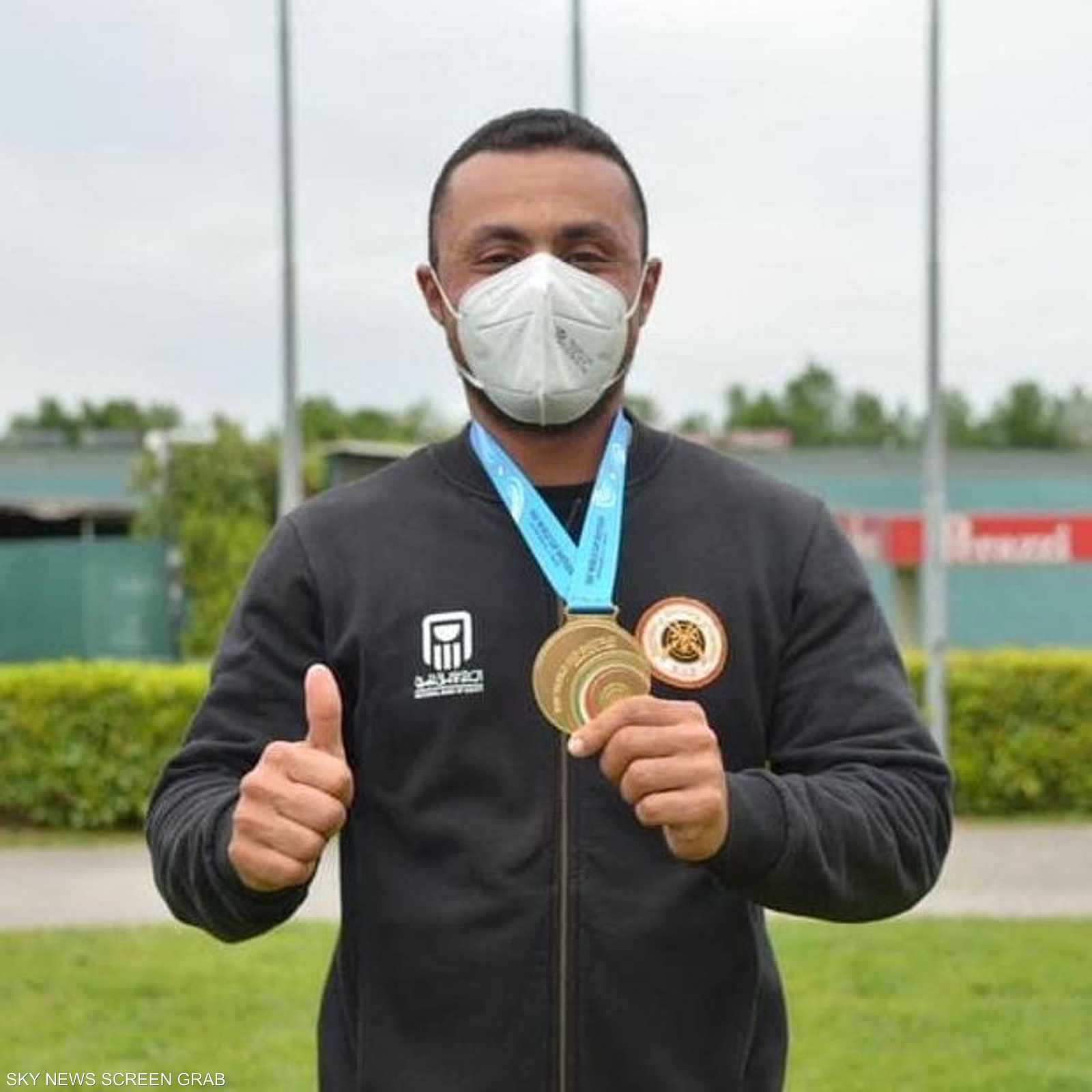 محيلبه هو المصنف الثاني عالميا في الرماية بمنافسات السكيت