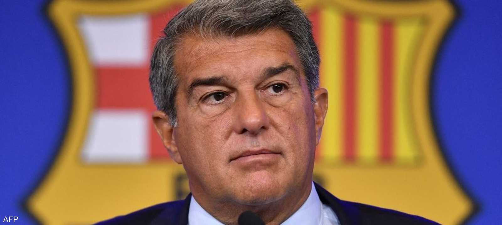 رئيس برشلونة خوان لابورتا