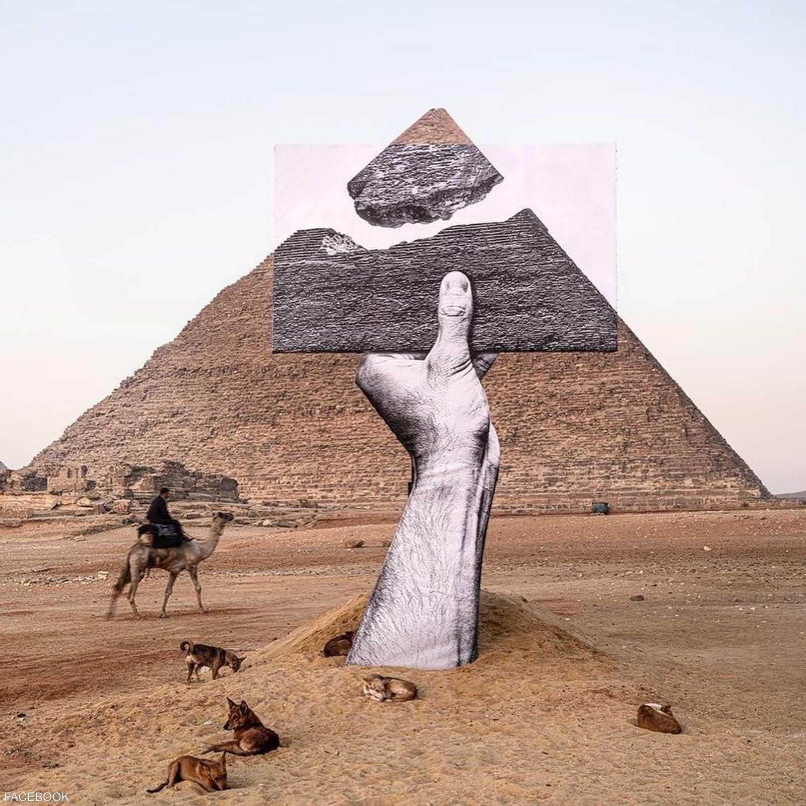 لوحة الفنان "جي آر"