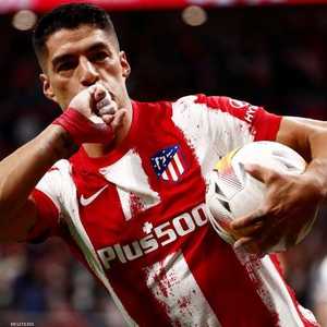 سواريس ينقد أتلتيكو من خسارة محتملة أمام ريال سوسييداد