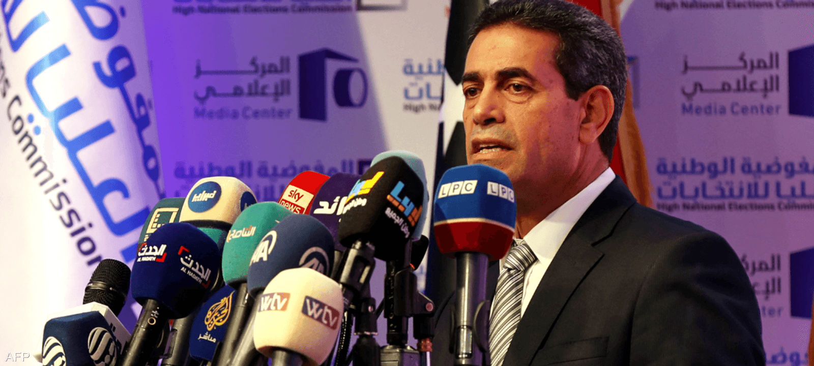 رئيس المفوضية الليبية العليا للانتخابات عماد السايح