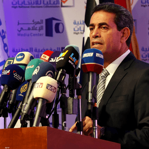 رئيس المفوضية الليبية العليا للانتخابات عماد السايح