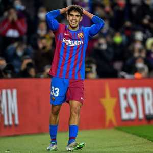 عبد الصمد الزلزولي بقميص برشلونة