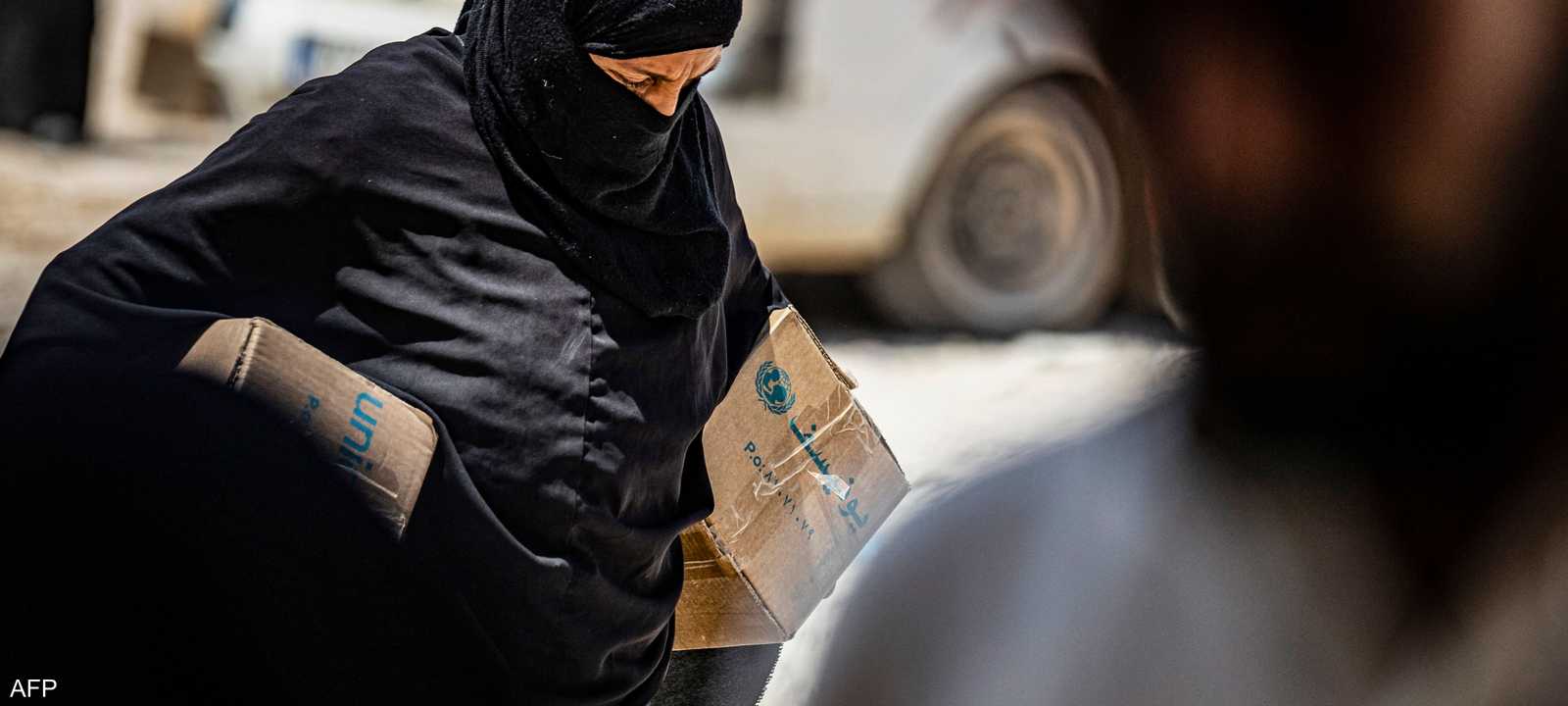 المخيم يضم عددا كبيرا من عائلات داعش