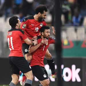 فرحة مصرية بالهدف