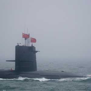 غواصة تابعة للقوات البحرية الصينية.