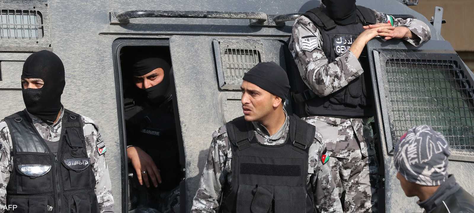 عناصر من الشرطة الأردنية.. أرشيفية