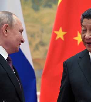 رئيسا روسيا والصين في لقاء سابق