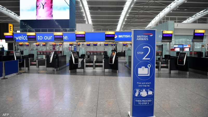 مطار هيثرو في لندن - المملكة المتحدة