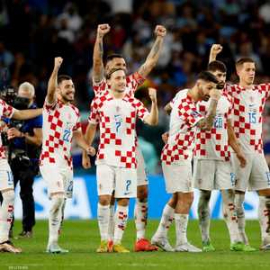 فرحة لاعبي كرواتيا