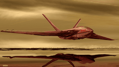 "قارب طائر" يطفو على "بحيرات فضائية".. مشروع جريء من "ناسا"