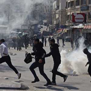 اقتحام سابق في مدينة نابلس