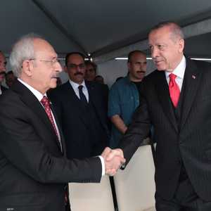 صورة جمعت قليجدار أوغلو وأردوغان في 2019