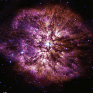 تلسكوب جيمس ويب وثق نجم "وولف راييت 124"