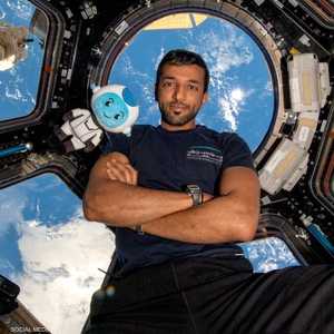 رائد الفضاء الإماراتي سلطان النيادي