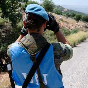 عنصر من القوة الدولية اليونيفيل