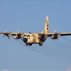 طائرات عسكرية مصرية نقل الجنود المصريين من السودان للقاهرة.