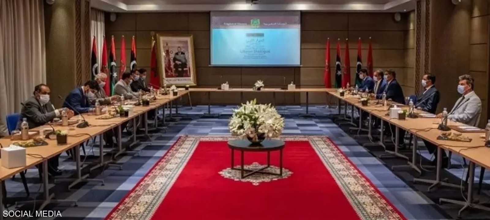 اجتماع لجنة 6+6 في بوزنيقة.. صورة أرشيفية