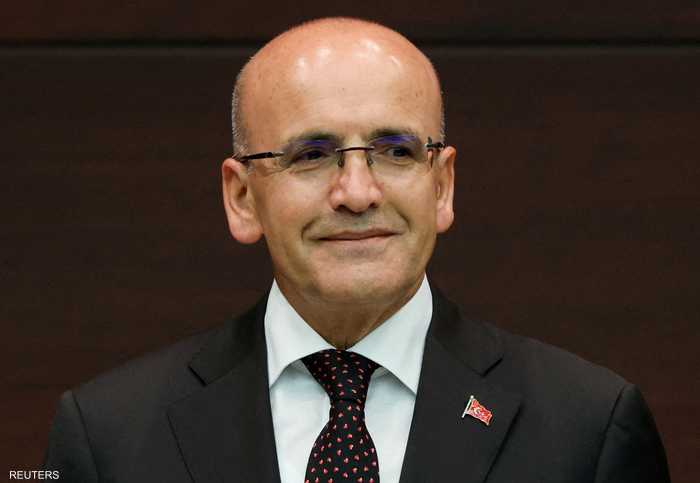 وزير المالية التركي محمد شيمشك