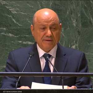 رئيس المجلس الرئاسي اليمني رشاد العليمي