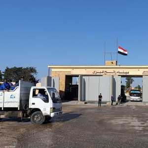 معبر رفح من الجانب المصري