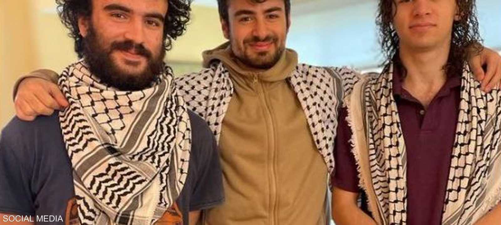 الطلاب الفلسطينيون الذين تعرضوا لإطلاق نار