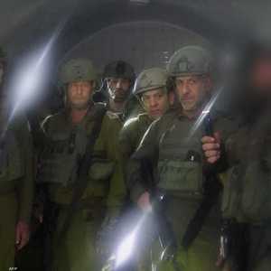 رئيس الشاباك وهيئة أركان الجيش الإسرائيلية بأحد الأنفاق