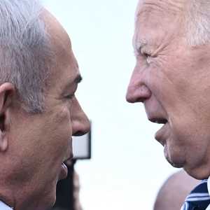 بايدن ونتنياهو خلال لقاء في تل أبيب في 18 أكتوبر 2023