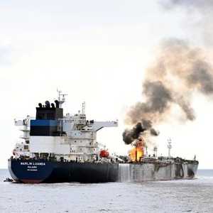 السفينة تعرضت لهجوم في خليج عدن