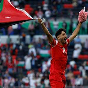 نجم المنتخب الأردني يزن النعيمات