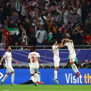 فرحة لاعبي الأردن بالانتصار