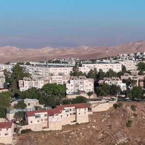 تقع مستوطنة معاليه أدوميم في الضفة الغربية المحتلة