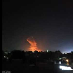 انفجار ضخم هز قاعدة عسكرية