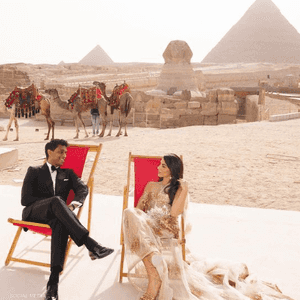 زفاف الملياردير أنكور جين على عارضة الأزياء إريكا هاموند