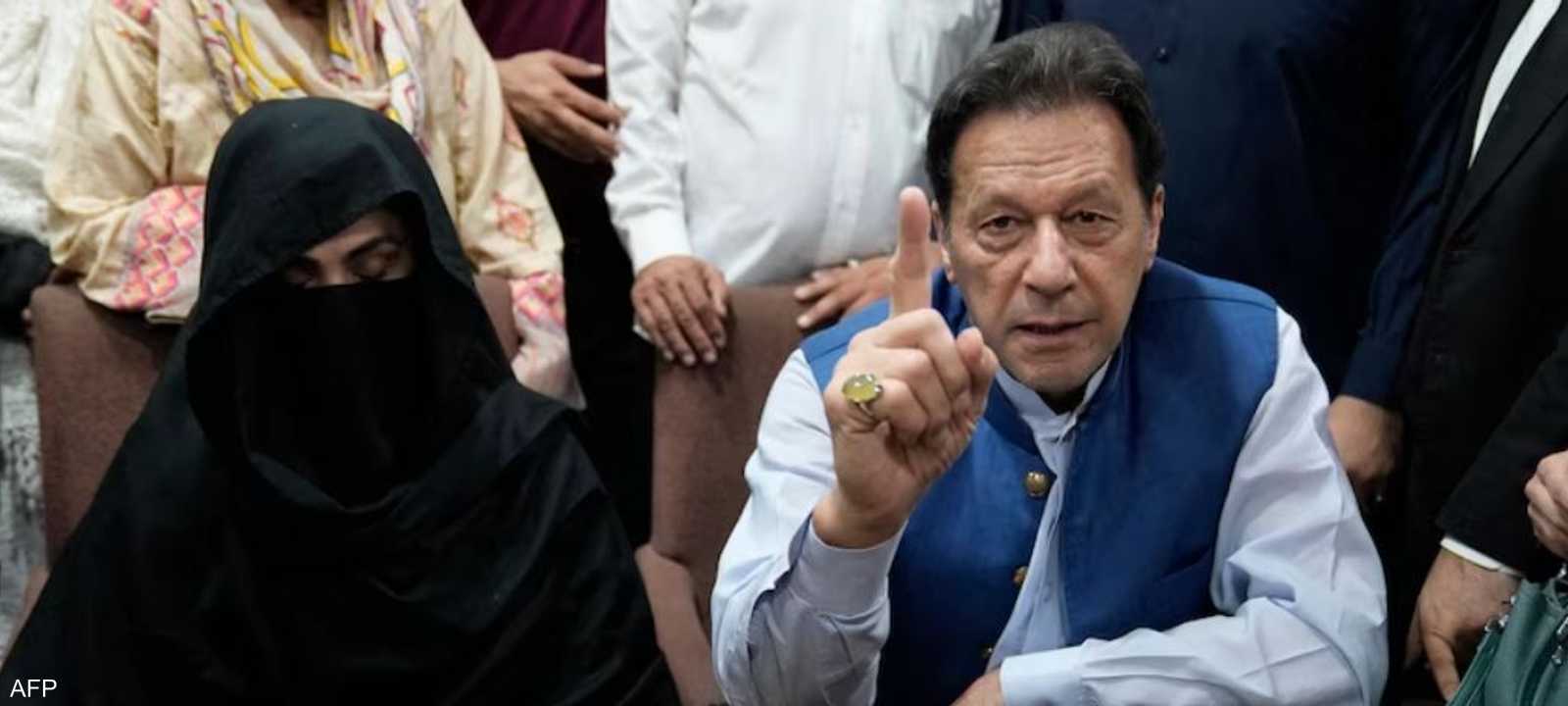 عمران خان وزوجته