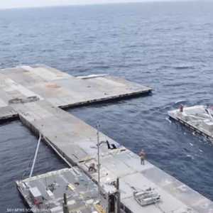 تشكيك في نوايا واشنطن بشأن بناء الرصيف العائم قبالة غزة