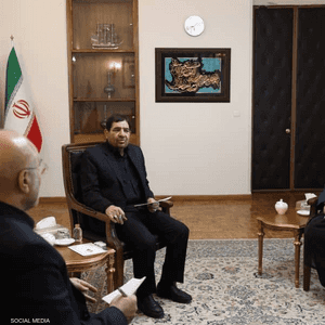 اجتماع محمد مخبر برؤساء السلطات