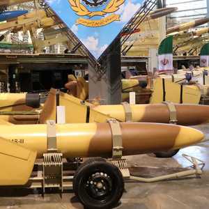 أرشيفية لمسيرات إيرانية