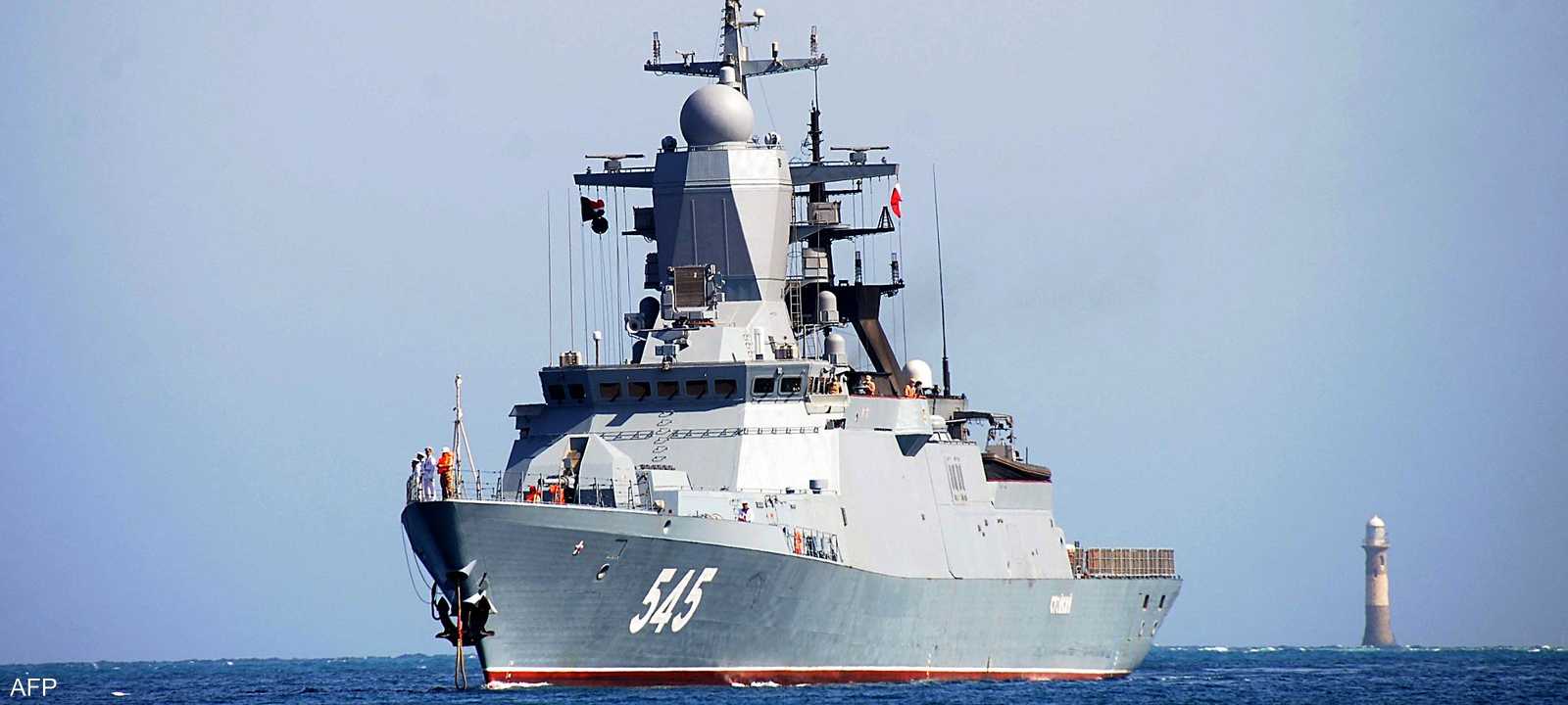 سفينة روسية في ميناء بورتسودان (أرشيفية)