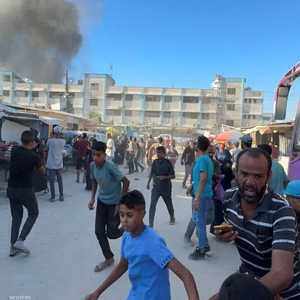 إسرائيل شنت غارات عنيفة على منطقة المواصي بخان يونس