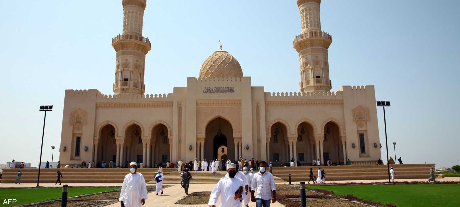 مسجد في العاصمة العمانية مسقط