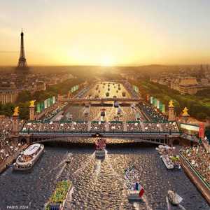 صورة توضيحية لحفل الافتتاح في باريس