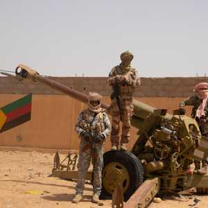 أرشيفية لمقاتلين أزواديين