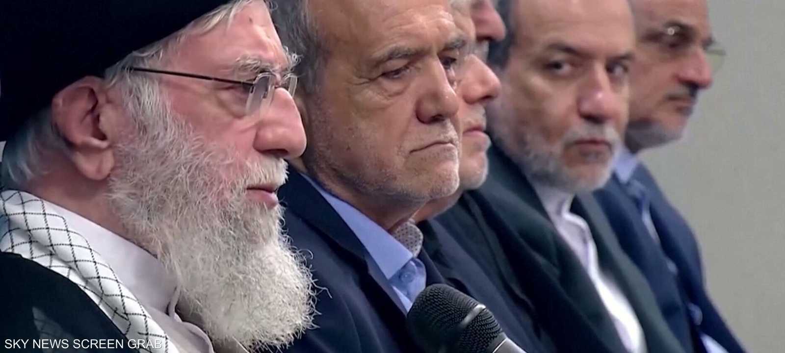 خامنئي وبزشكيان وعراقجي - أرشيفية