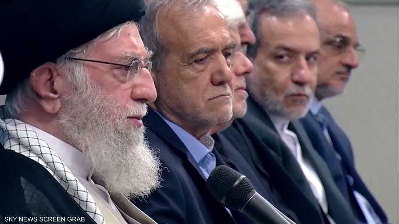 خامنئي وبزشكيان وعراقجي - أرشيفية