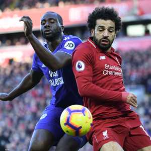 بامبا أمام محمد صلاح في موسم 2018-2019