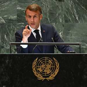 الرئيس الفرنسي إيمانويل ماكرون